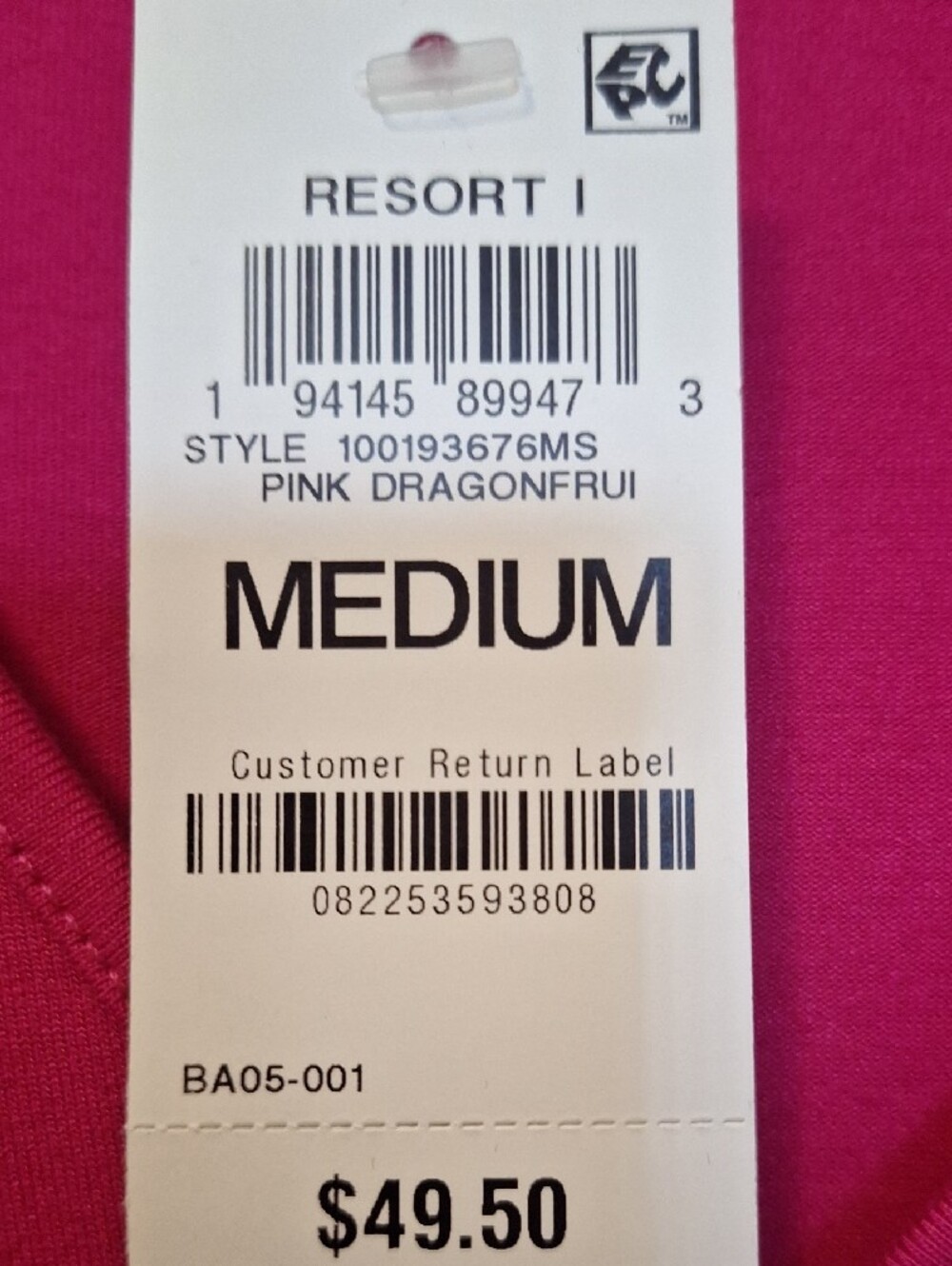 INC PINK TOP - Picture 5 of 5